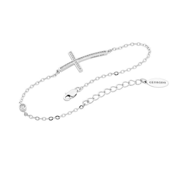 CROSS BRACELET SILVER
