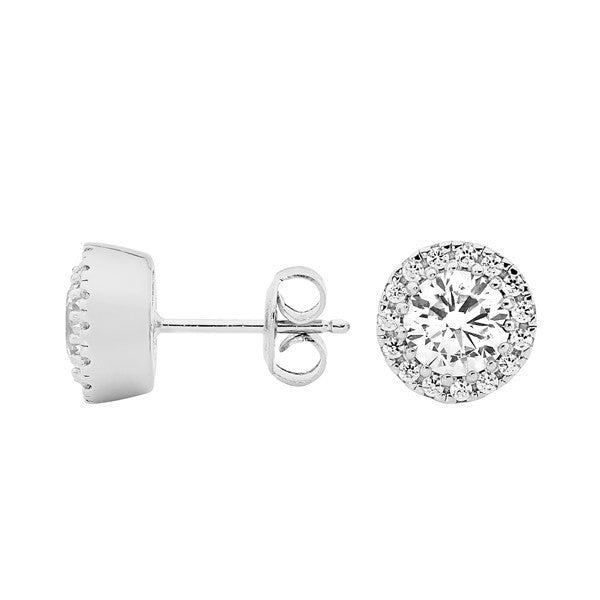 GEORGINI HALO CZ STUDS