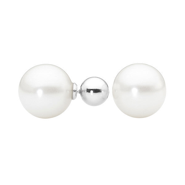 GEORGINI DOUBLE BALL STUDS