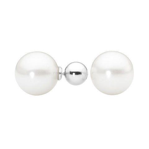 GEORGINI DOUBLE BALL STUDS