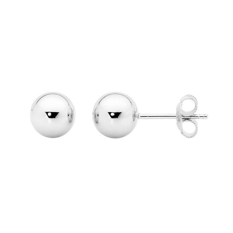 HI-SHINE BALL STUD SILVER