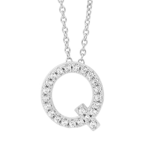 PETITE INTIAL Q SILVER