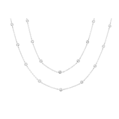 GEORGINI 98cm LONG STATION NECKLACE