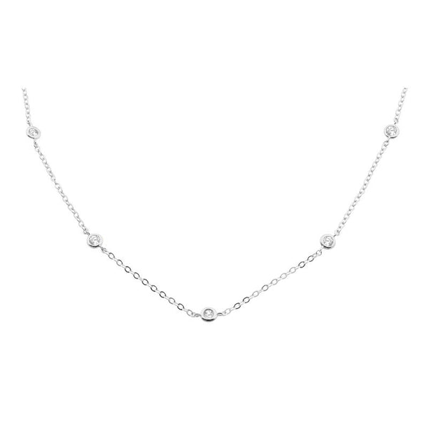 GEORGINI 45cm SHORT STATION NECKLACE