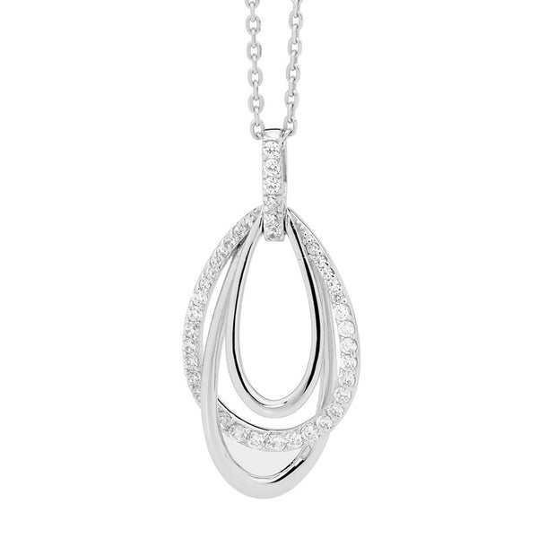 GEORGINI MARTINI MULTI HOOP PENDANT