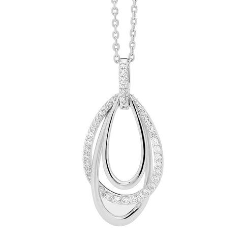 GEORGINI MARTINI MULTI HOOP PENDANT