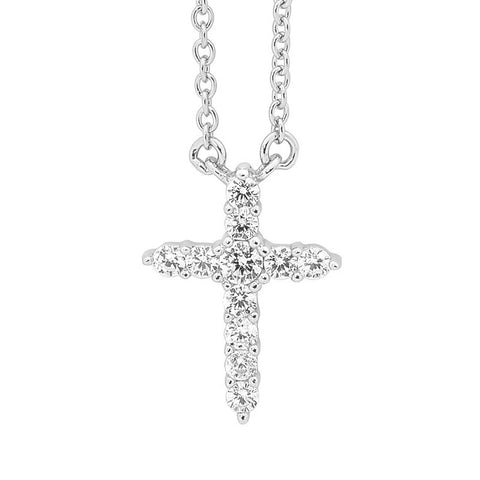 PETITE CROSS PENDANT SILVER