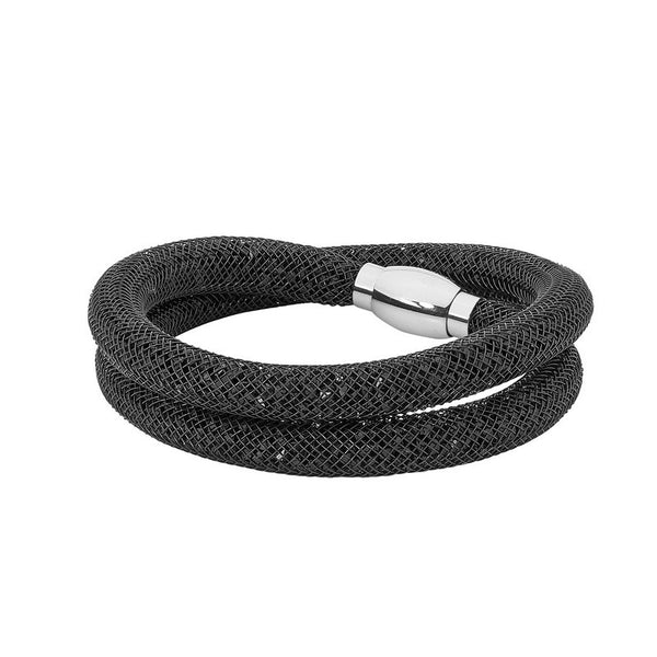 MESH 39.5cm BRACELET BLK