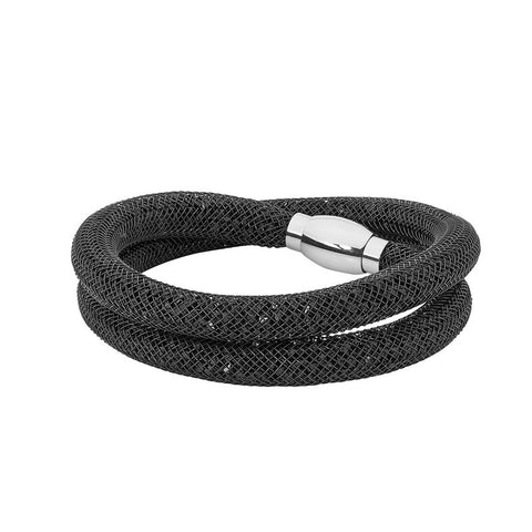 MESH 39.5cm BRACELET BLK