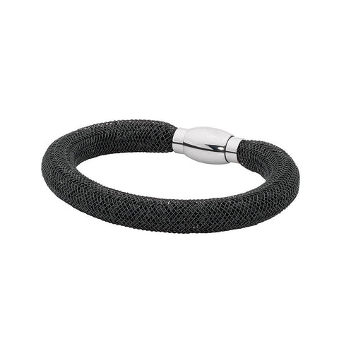 MESH 18.5cm BRACELET BLK