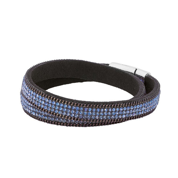 DOUBLE WRAP BRACELET 37cm SAPPHIRE