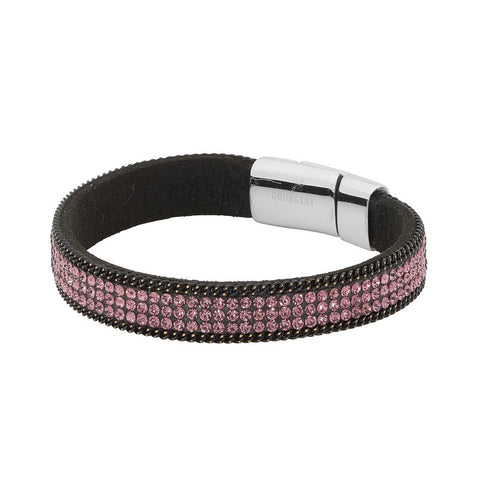 WRAP BRACELET 18.5cm AMETHYST