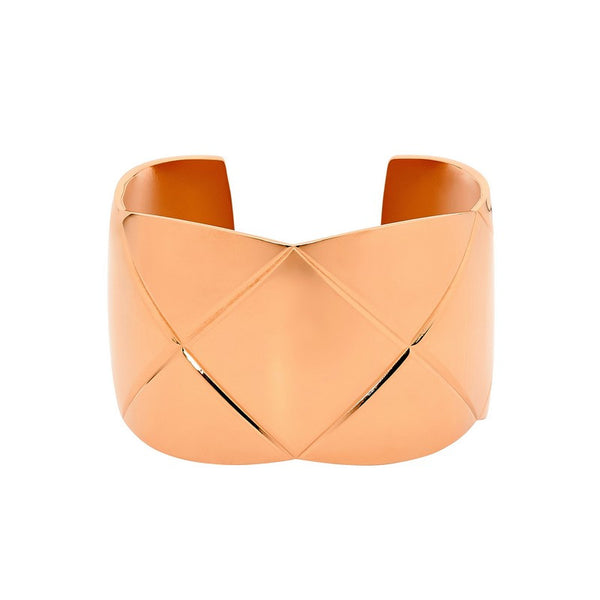 CRISS CROSS CUFF ROSE/GOLD