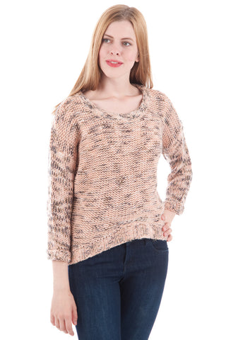 Back Bow Knitted Jumper-White-X-Small - UK (6-8)