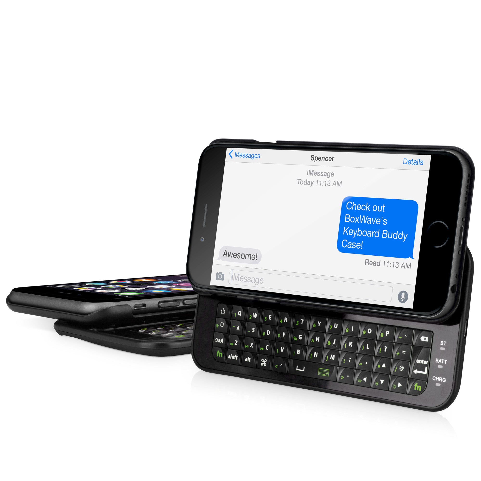Keyboard Buddy iPhone 6 Case - Bluetooth Keyboard Case with Apple Commands Keyboard Buddy iPhone 6 Case - Bluetooth Keyboard Case with Apple Commands