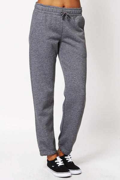 Grey Soft Brushed Sweatpants -Grey-UK 12 - EU 40