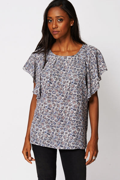 Crossover back Top-Multi-UK 18 - EU 46