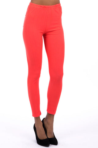 Pocket Jeggings-Light Pink-One Size - UK (8-12)