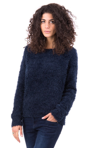 Fluffy Jumper-Navy-XSmall - UK (6-8)