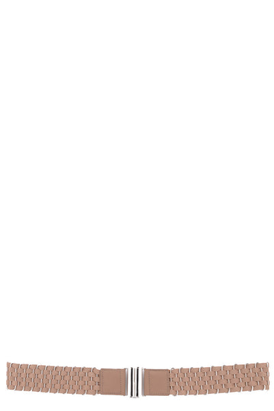 Beige Elastic Belt-Beige-Length - 73cm