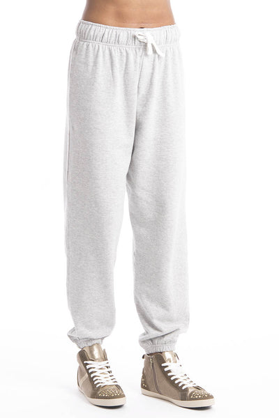 Sports Trousers With Rope Tie Waistband-Pink-Large - UK (12-14)