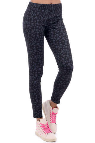 Skull Print Jeggings