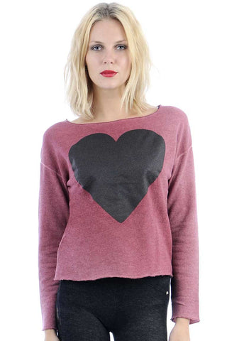 Pink Heart Jumper