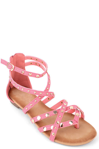 Studded Gladiator Sandals